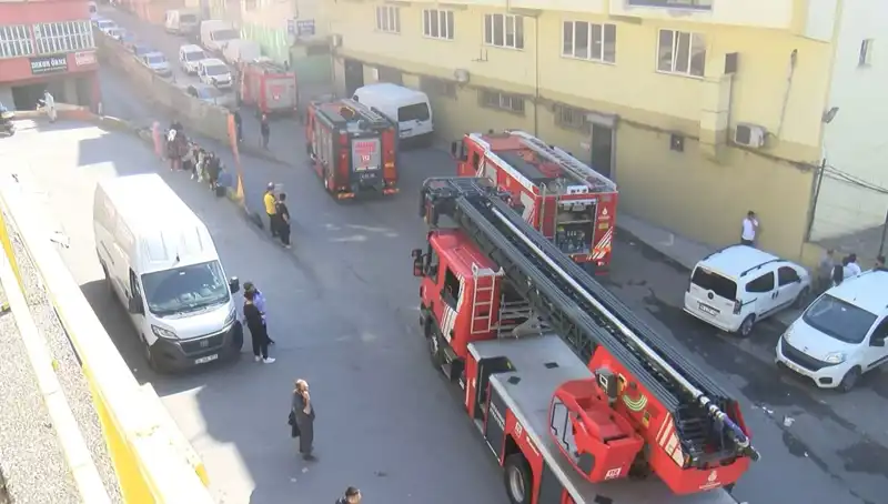 İstanbul'da Tekstil Atölyesinde Yangın: Büyük Panik Yaşandı!