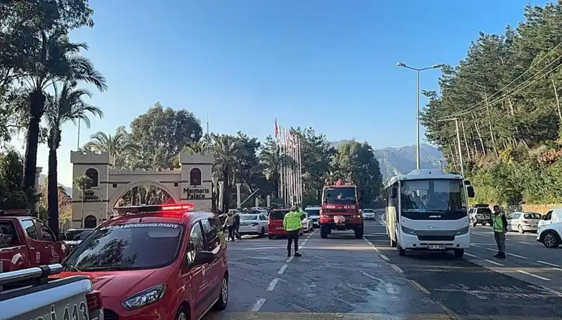 Muğla'daki Beş Yıldızlı Otelde Yangın! Tatilcilere Korku Dolu Anlar Yaşattı