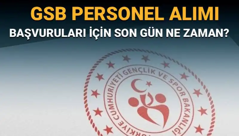 Gençlik ve Spor Bakanlığı’ndan Yeni Personel Alımı: Başvurular Başladı!
