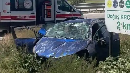 Kontrolden Çıkan Araç Takla Attı: Feci Kaza Detayları