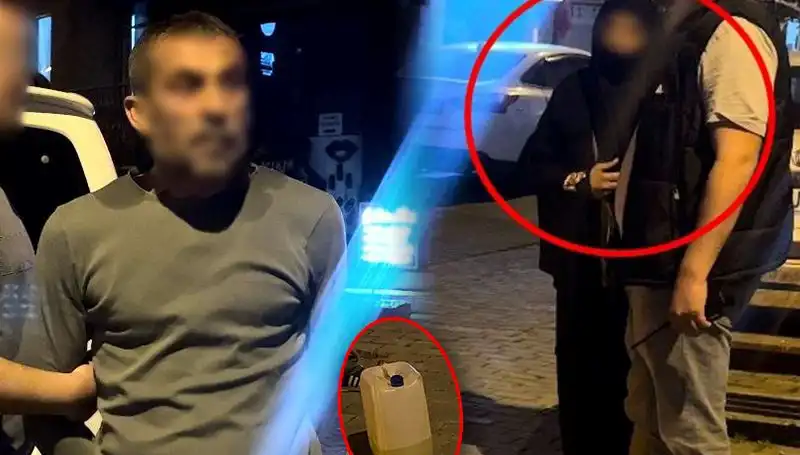 Bursa'da Sokak Ortasında Benzinle Kadını Yakmaya Çalışan Şok Olay!