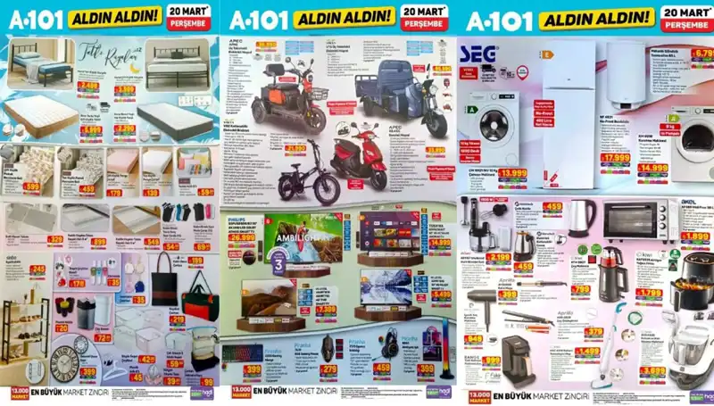 20 Mart 2025 A101 Aktüel: Mutfak Elektroniğinde Kaçırılmayacak Fırsatlar