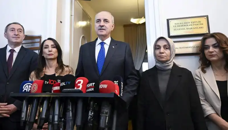 Numan Kurtulmuş'tan Siyasi Partilere Geniş Kapsamlı Ziyaretler